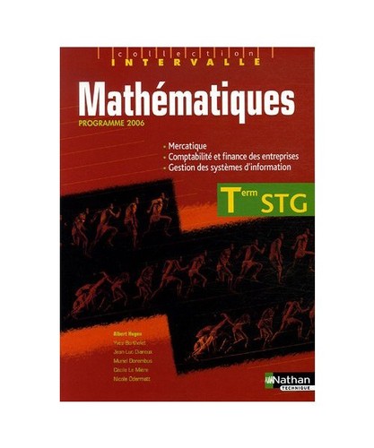 Maths ter stg - maths, mcg
